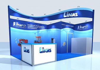 Стенд компании Linas