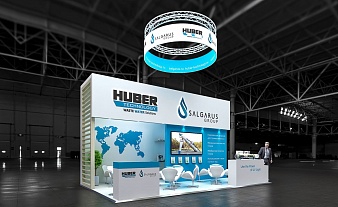 Стенд компании: Huber